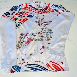 Paladin Cycling Jersey Womens XL  Long Sleeve Thrust Girly